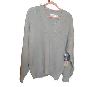 RD Style Stitch Fix Women Pullover V-Neck Sweater Size L NWOT